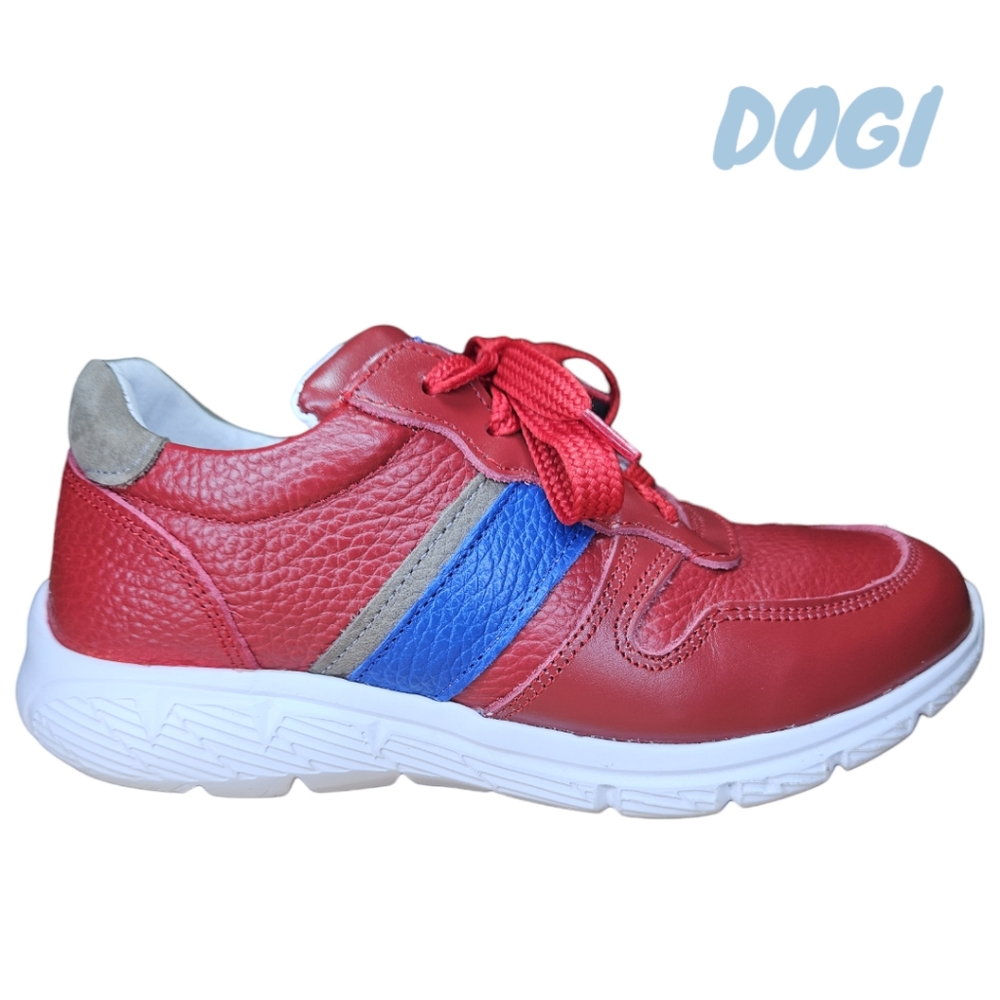 Dogi Leather Lace Up Sneaker